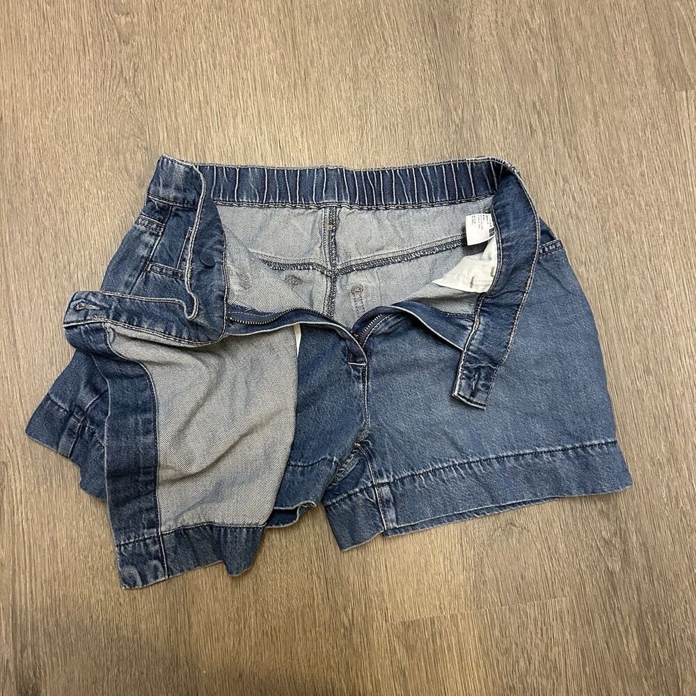 Uniqlo Denim Stretch Jean Skort Blue & White Women’s Size Medium 28/29 Lot Of 2 - Picture 6 of 13